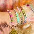 Céruléen | Argent | Bracelet Cascade de Verre Luciole